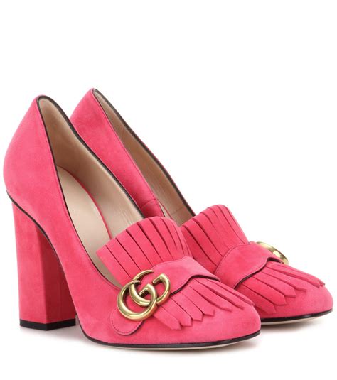 gucci ankle pink|Gucci shoes for women.